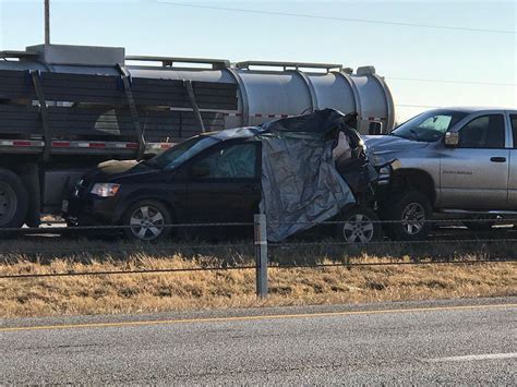 Wreck on i20 near abilene today - ABILENE, Texas — Two accidents in Abilene shut down westbound Interstate 20 Tuesday. The two separate accidents both occurred near Fulwiler Road. The first one involved a truck, and the...